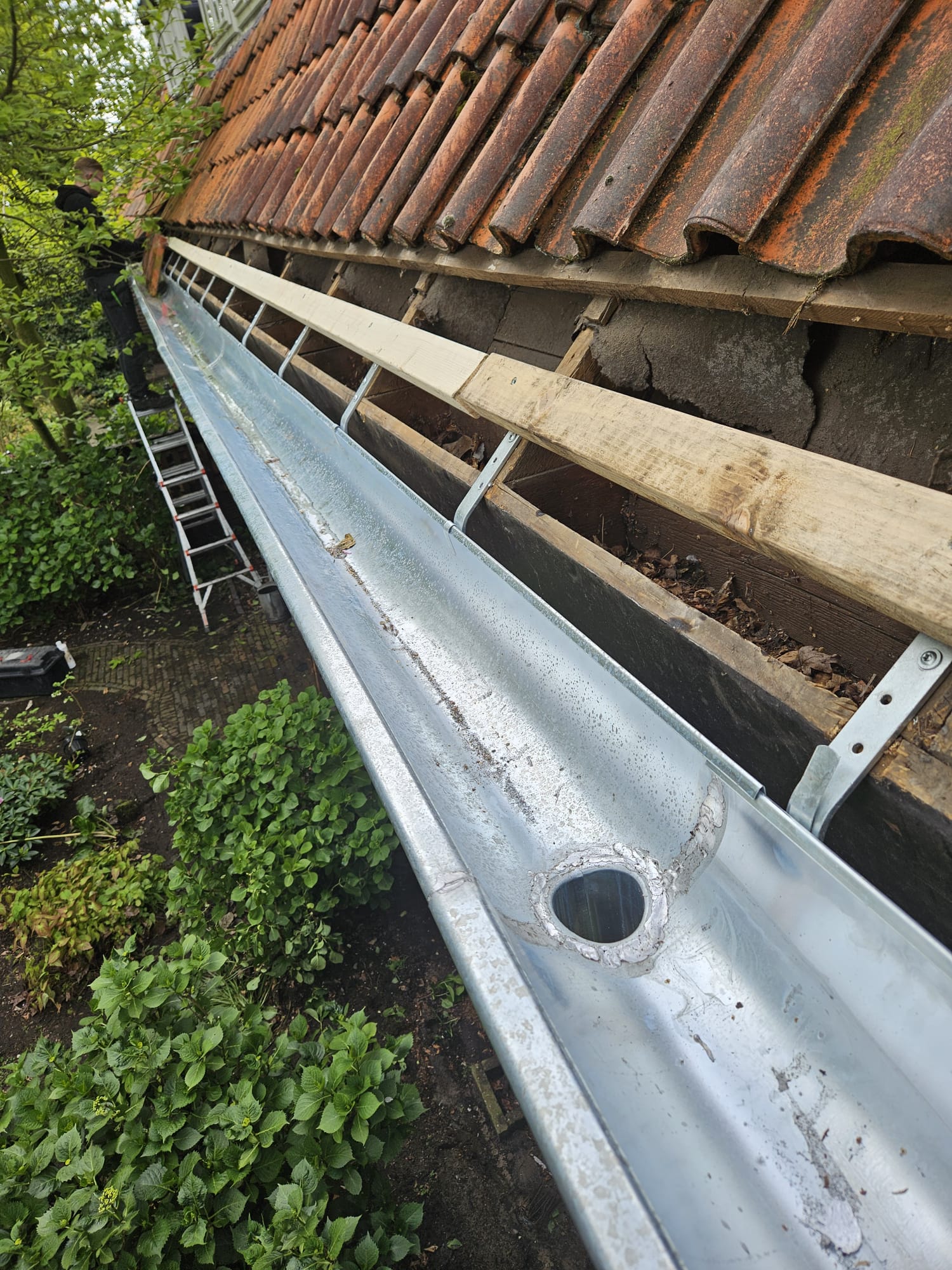 Dakgoot renovatie